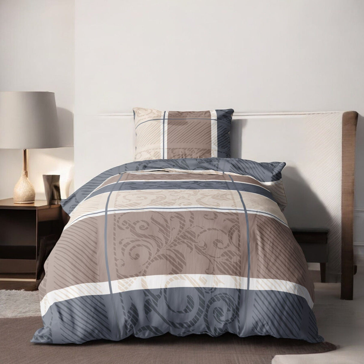 🛏️ Linkhoff Fein-Biber Bettwäsche 135x200 cm – 2-teilig