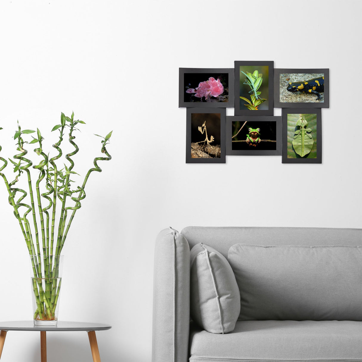 🖼️ Relaxdays 3D Bilderrahmen für 6 Fotos