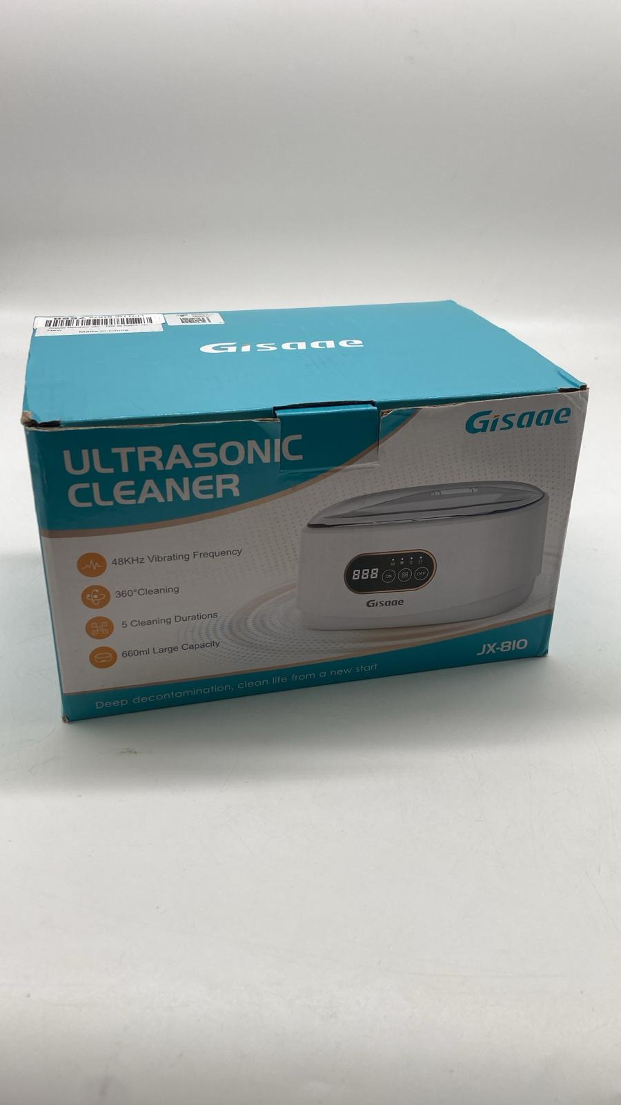 Gisaae Ultraschallgerät – JX 810 | 48 kHz | 660 ml - B-Ware