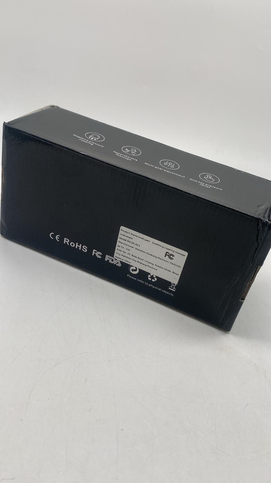 Schröpfen - Smart Heated Electric Cupping Massager – Flammenlos, Wärmefunktion & Dynamische Saugkraft - B-Ware