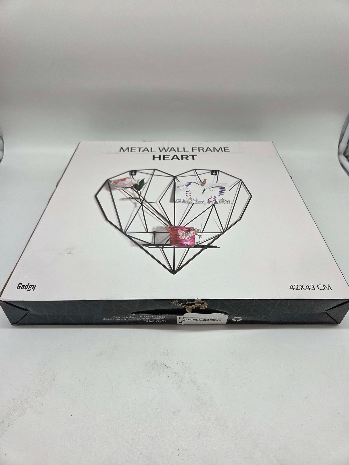 🖤 Gadgy 3D Herz Wandregal – B-Ware!