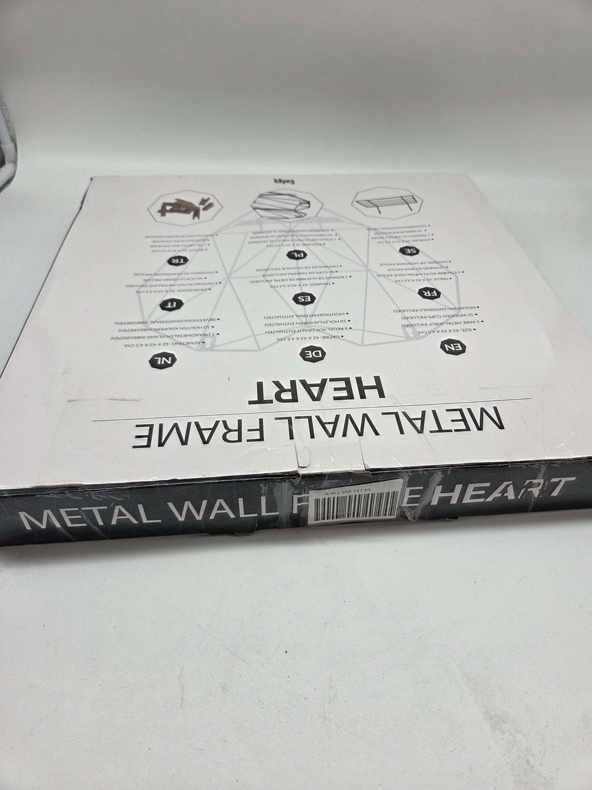 🖤 Gadgy 3D Herz Wandregal – B-Ware!