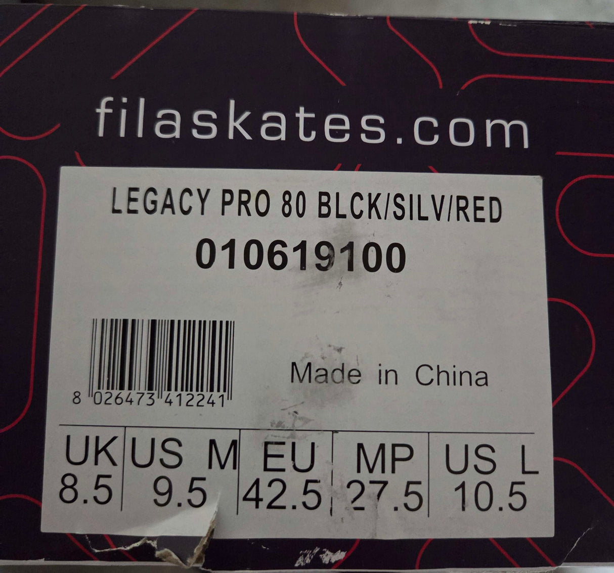 🛼 FILA Inline Skates Legacy Pro 80