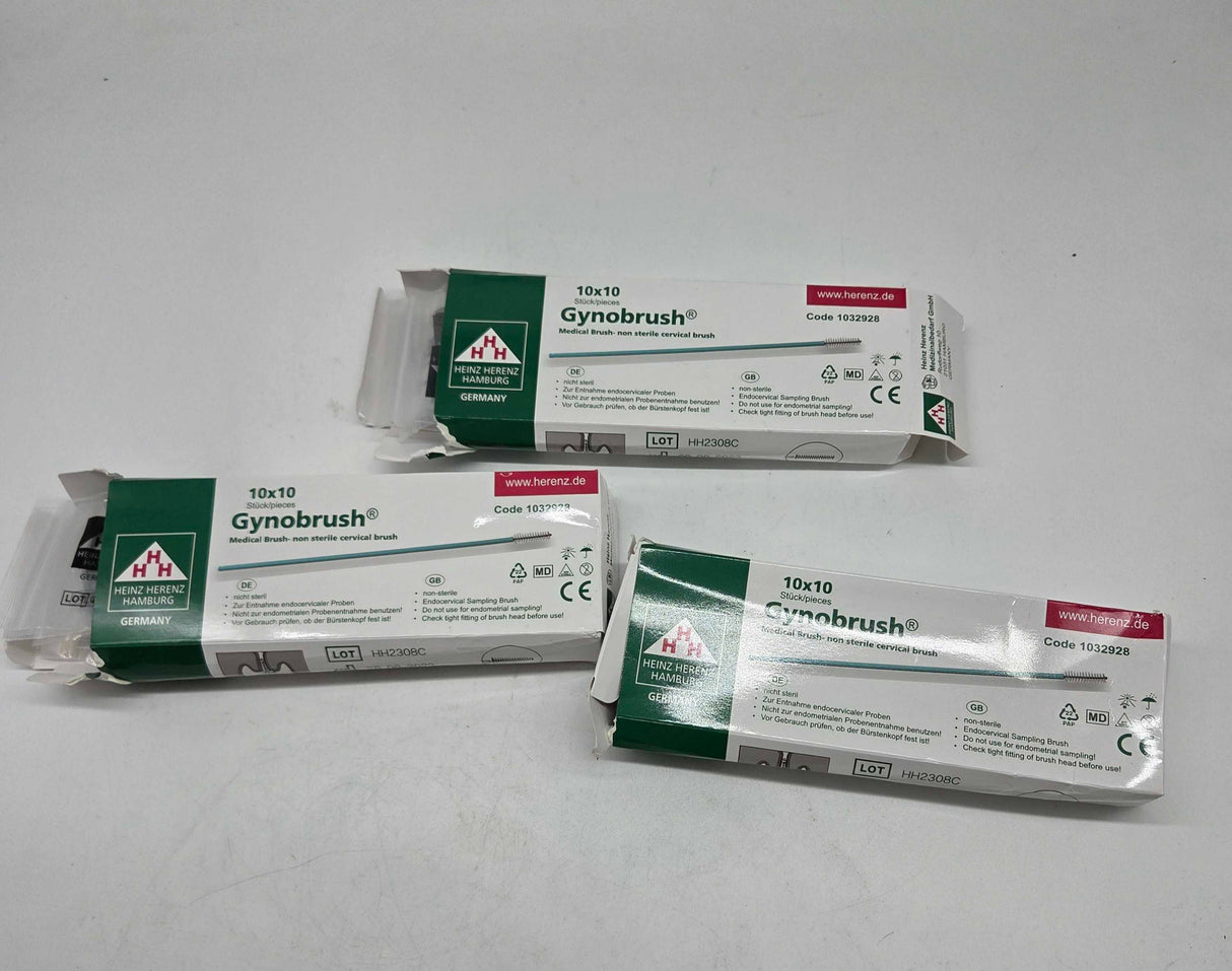 🧬 Gynobrush® Abstrichbürsten 10x10 Stück – B-Ware!