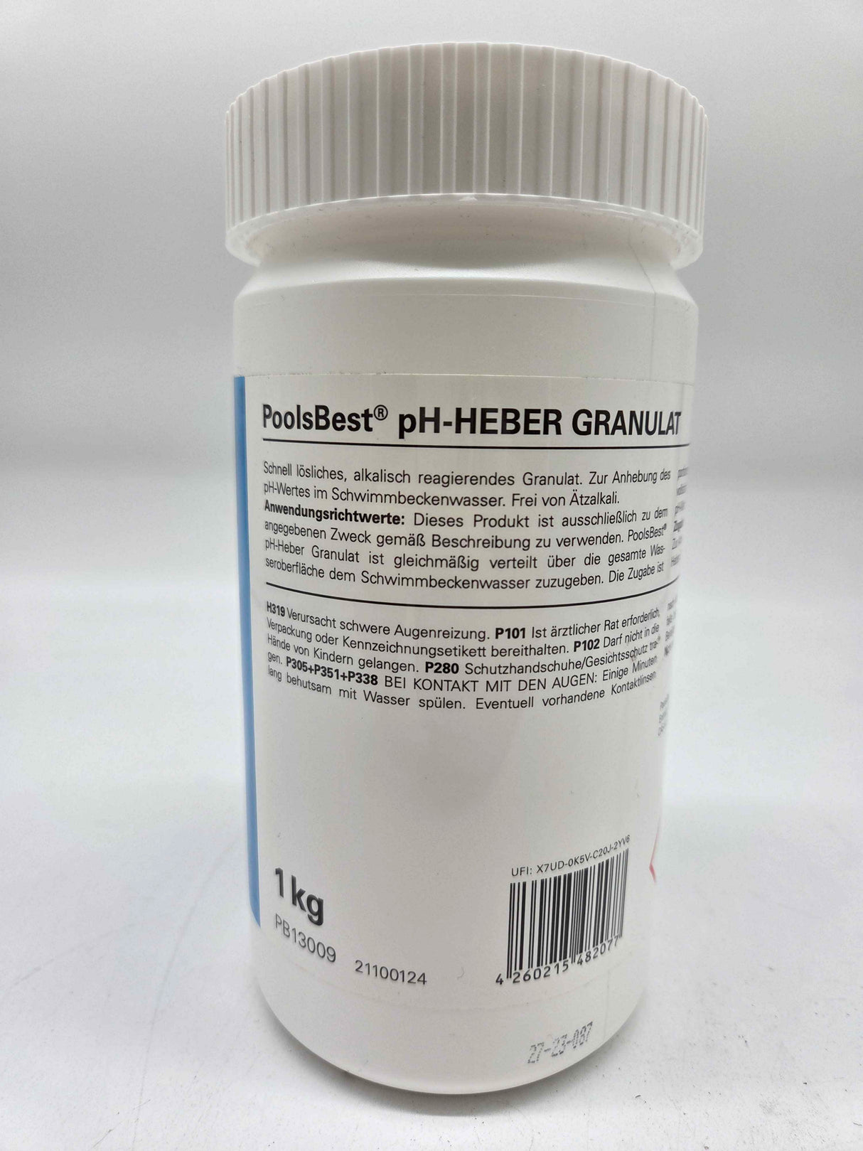 🧪 PoolsBest pH-Heber Granulat 1kg – B-Ware!