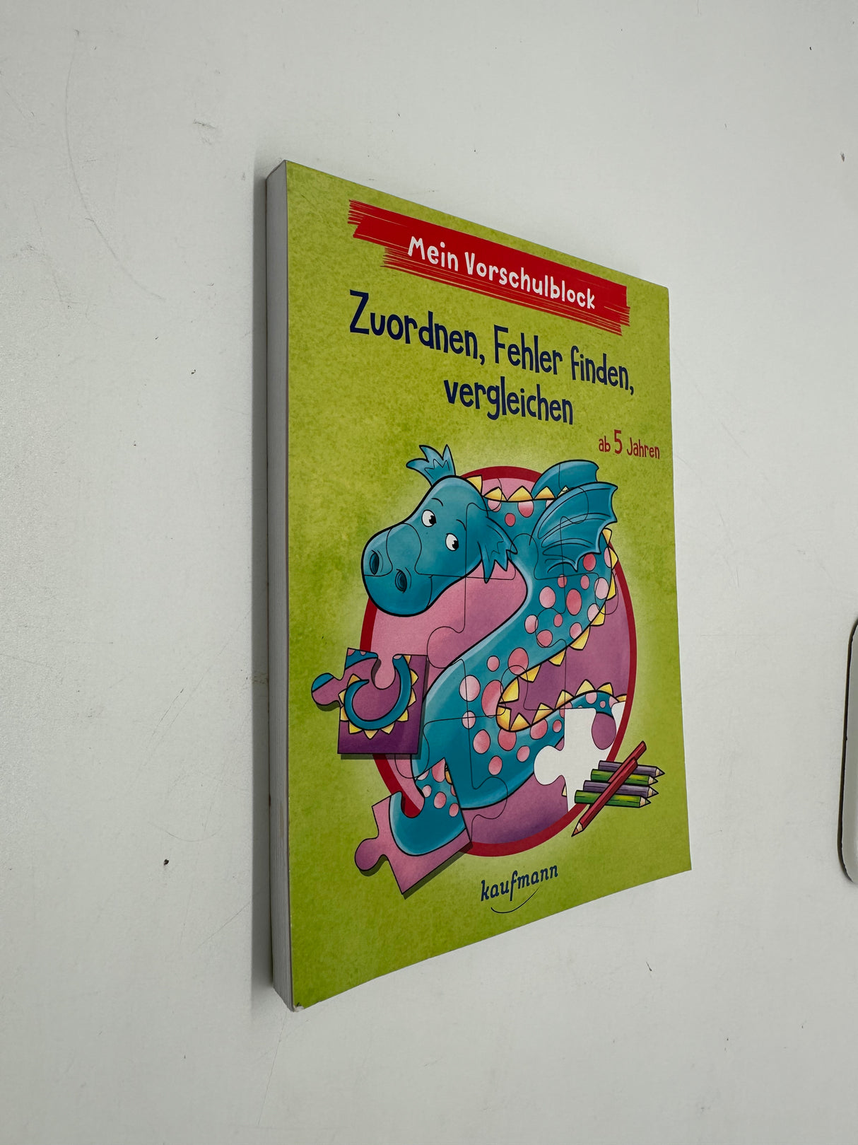 ■ 📖 Mein Vorschulblock – Zuordnen, Fehler finden, vergleichen