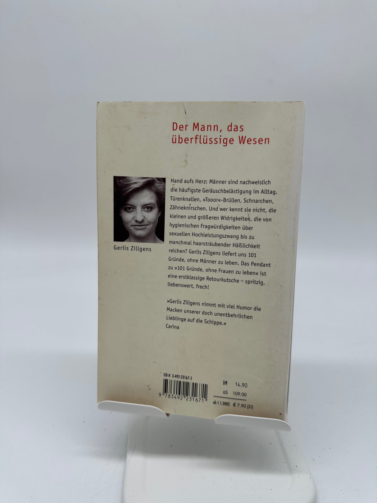 📘 101 Gründe ohne Männer zu leben – Gerlis Zillgens | geprüfte Gebrauchtware (Zustand B)