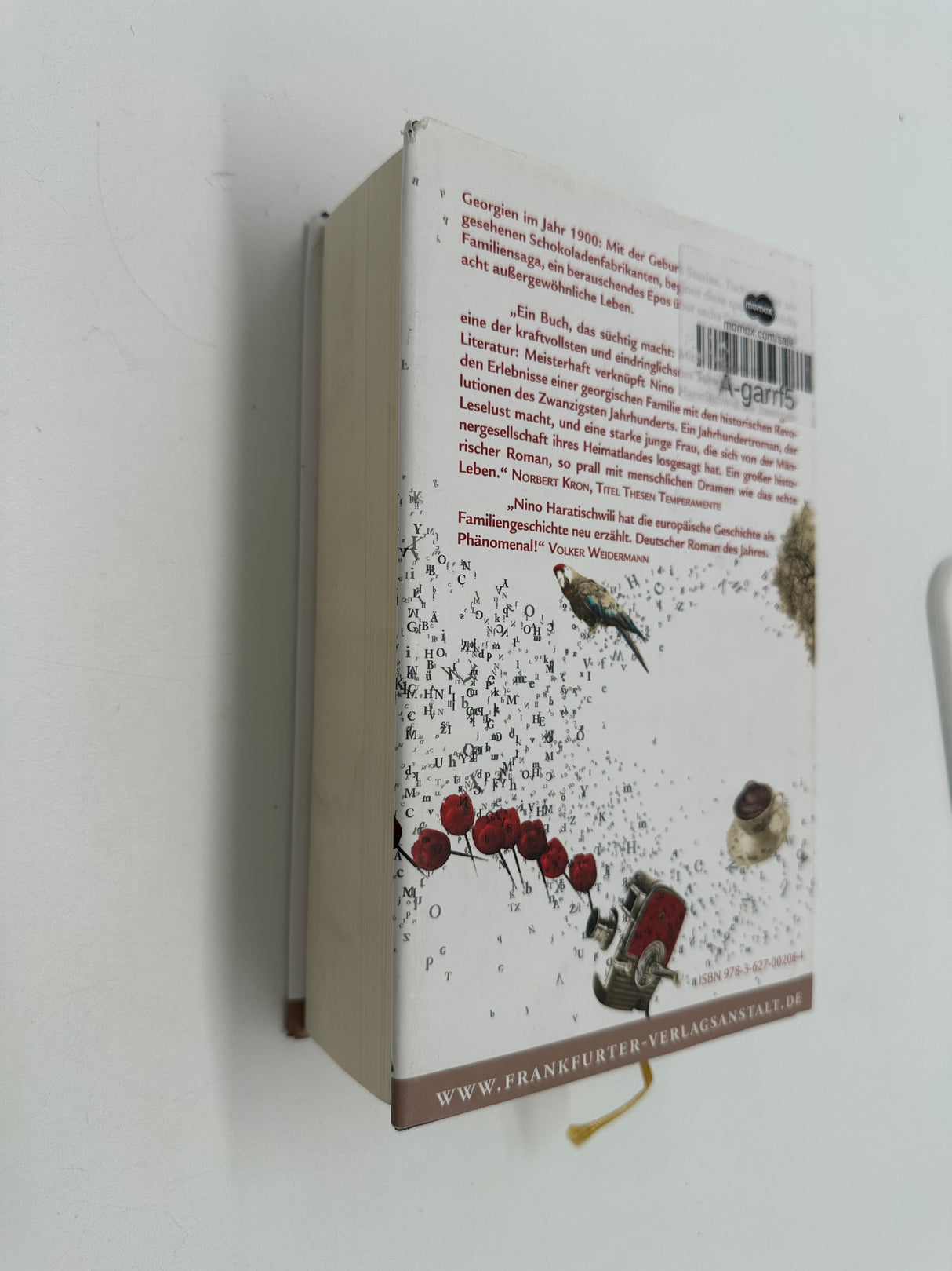 📚 Das achte Leben (für Brilka) – Nino Haratischwili (Hardcover, gut)