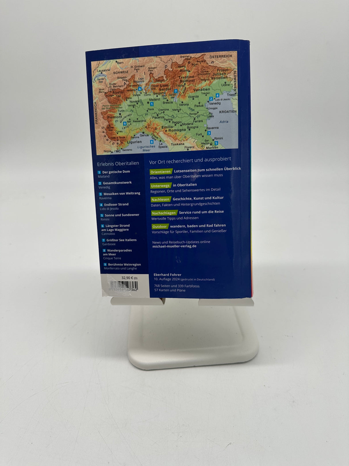 🗺️ Oberitalien – Reiseführer (Michael Müller, 10. Aufl. 2024)