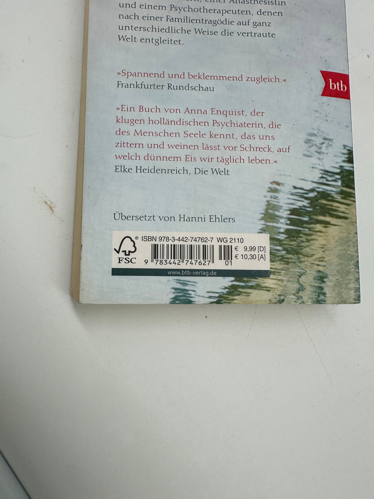 📖 Die Betäubung – Roman (Anna Enquist, btb)