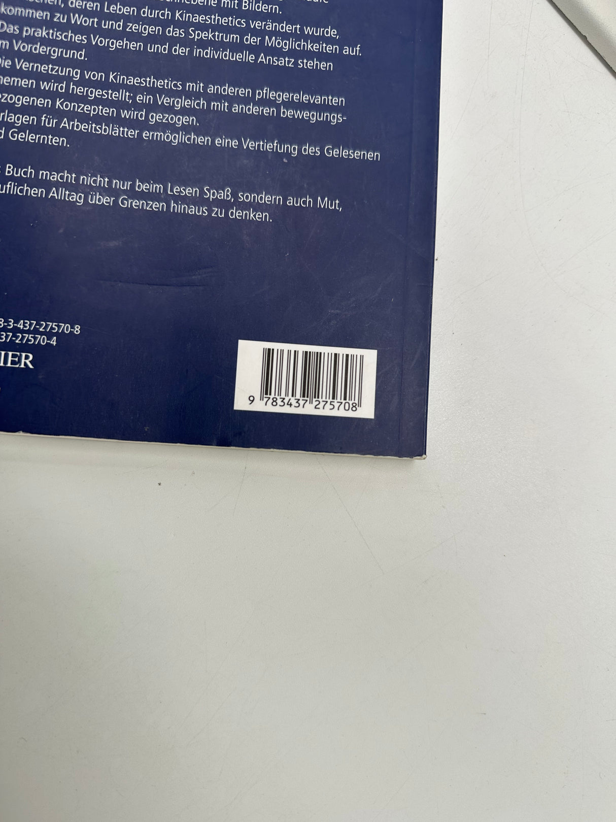 🎓 Praxisbuch Kinaesthetics (Maren Asmussen, Urban & Fischer)