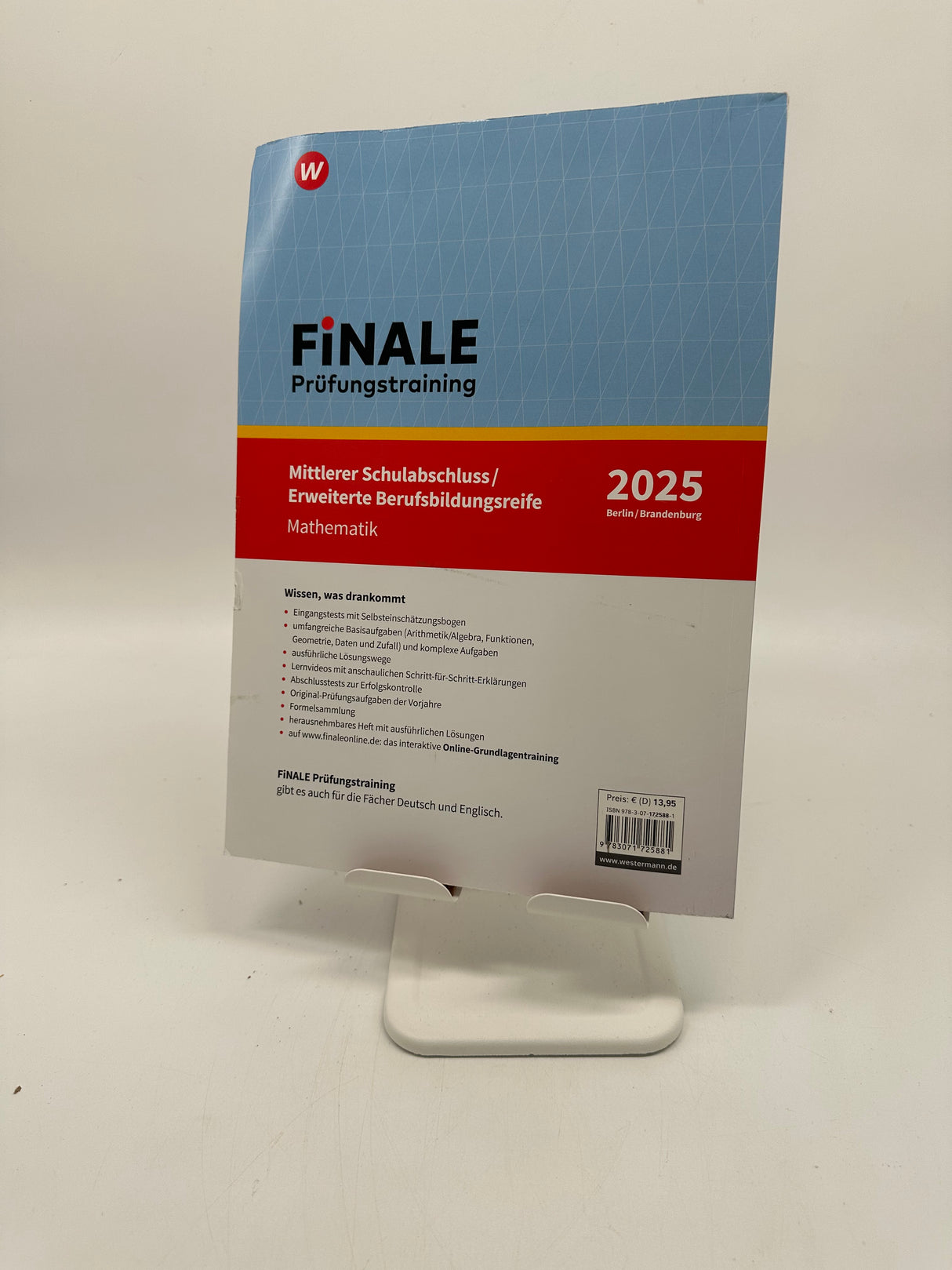 ✍️ FiNALE MSA Mathematik 2025 Berlin/Brandenburg – Arbeitsbuch mit Lösungen & Lernvideos (Westermann)