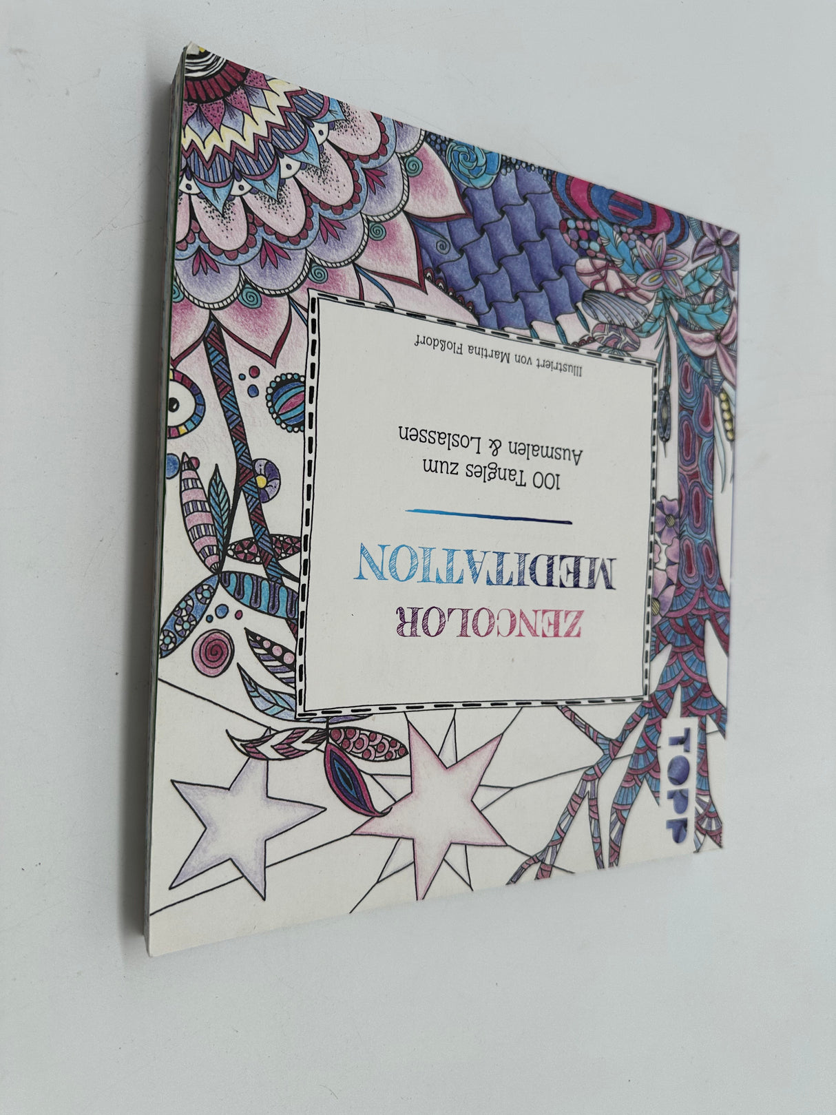 💡 Zencolor: Meditation – 100 Tangles zum Ausmalen & Loslassen