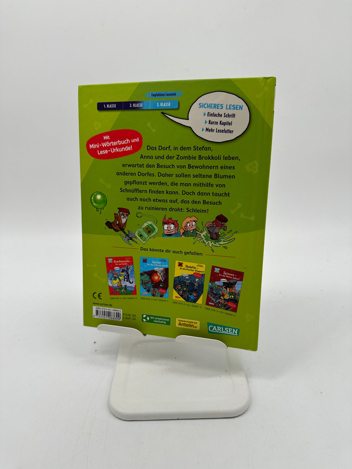 🧝♂️ Minecraft 9: Schleim – bis zum Hals! (Einfach Lesen Lernen)