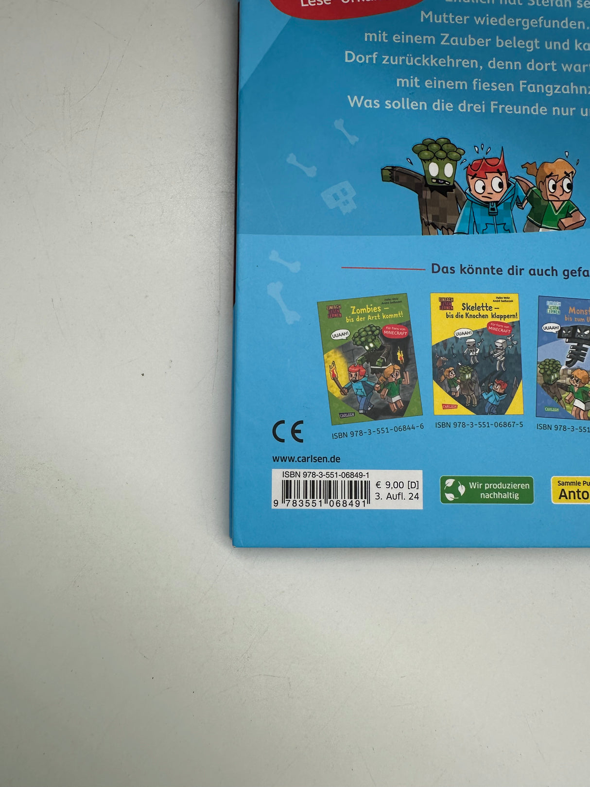 🧝♂️ Minecraft 6: Geister – bis das Schwein pfeift! (Einfach Lesen Lernen)