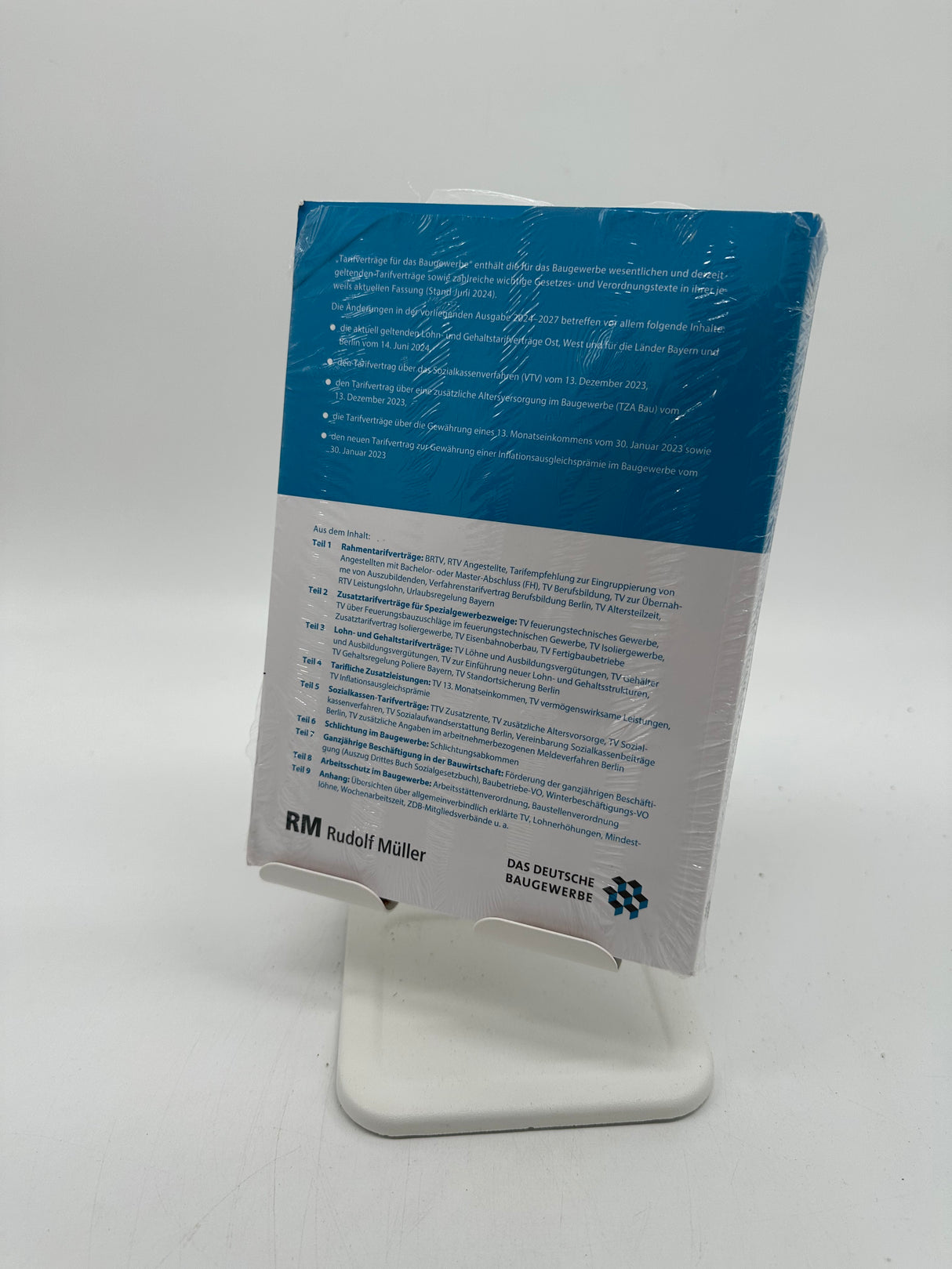 ⚖️ Tarifverträge für das Baugewerbe 2024–2027