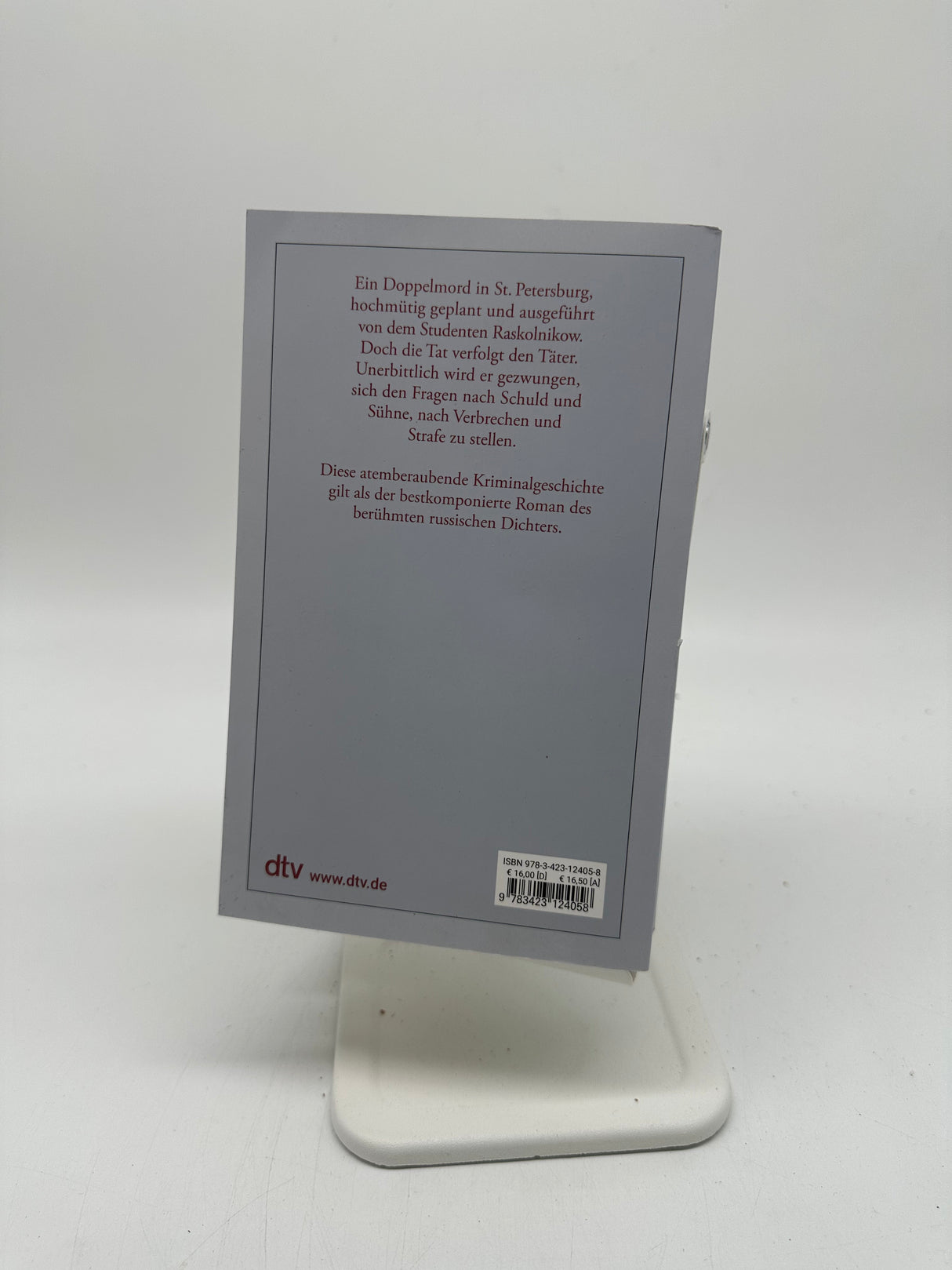 📚 Schuld und Sühne (dtv Klassiker, Dünndruck)