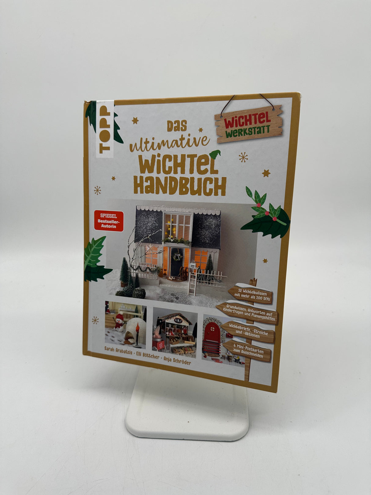 💡 Das ultimative Wichtelhandbuch: Wichtelbriefe, Vorlagen und Bastelideen rund um die weihnachtliche Wichteltür. 256 Seiten voller DIY-Ideen!