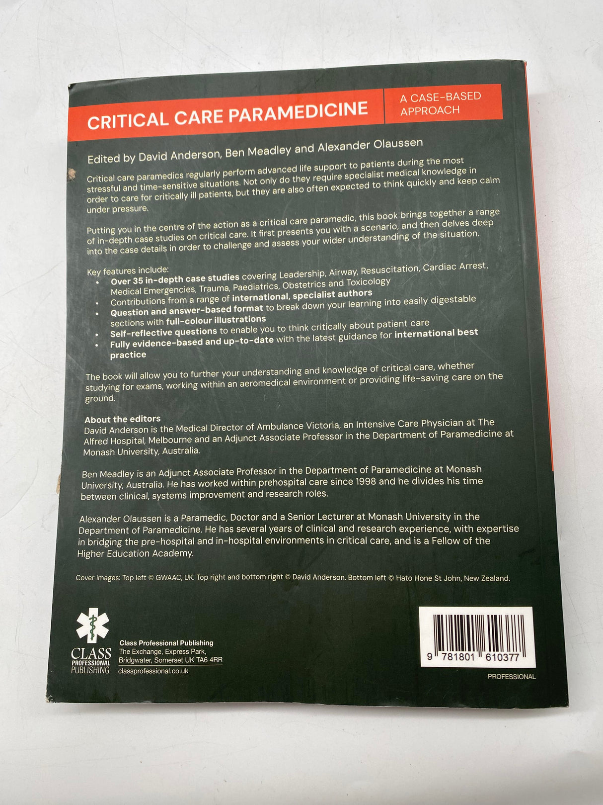 🎓 Critical Care Paramedicine: A Case-Based Approach