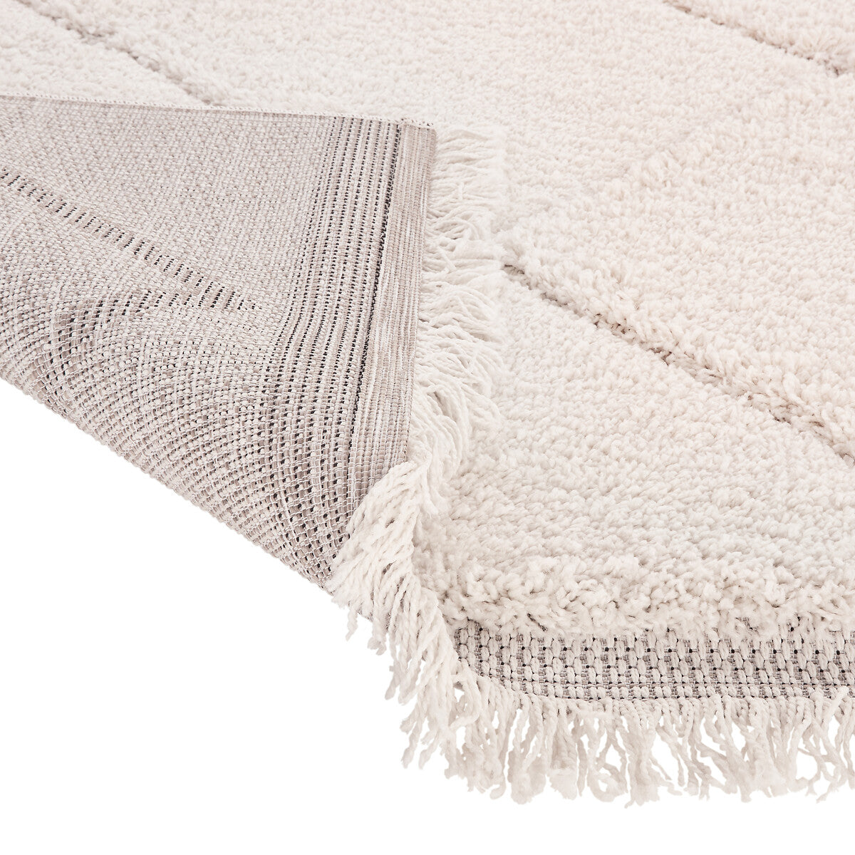 🌟 Teppich Cream/Alpaca beige – Berberstil, 160 x 230 cm (B-Ware)