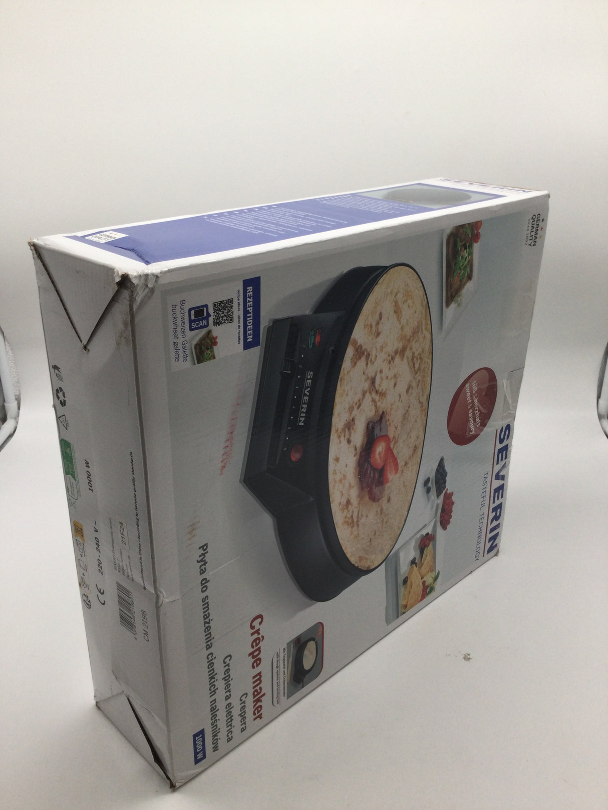 🥞 SEVERIN Crêpes Maker CM 2198 (B-Ware)