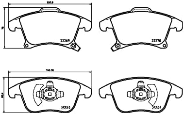 🚗 BREMBO P 24 173 Bremsbeläge - B-Ware!