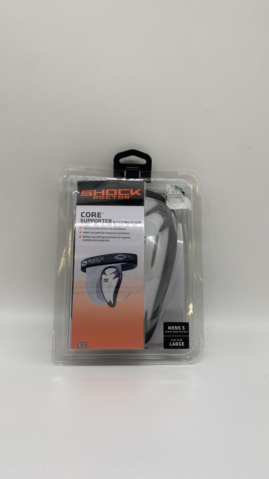 🥊 Shock Doctor Suspensorium Herren – Größe L, Weiß, OVP