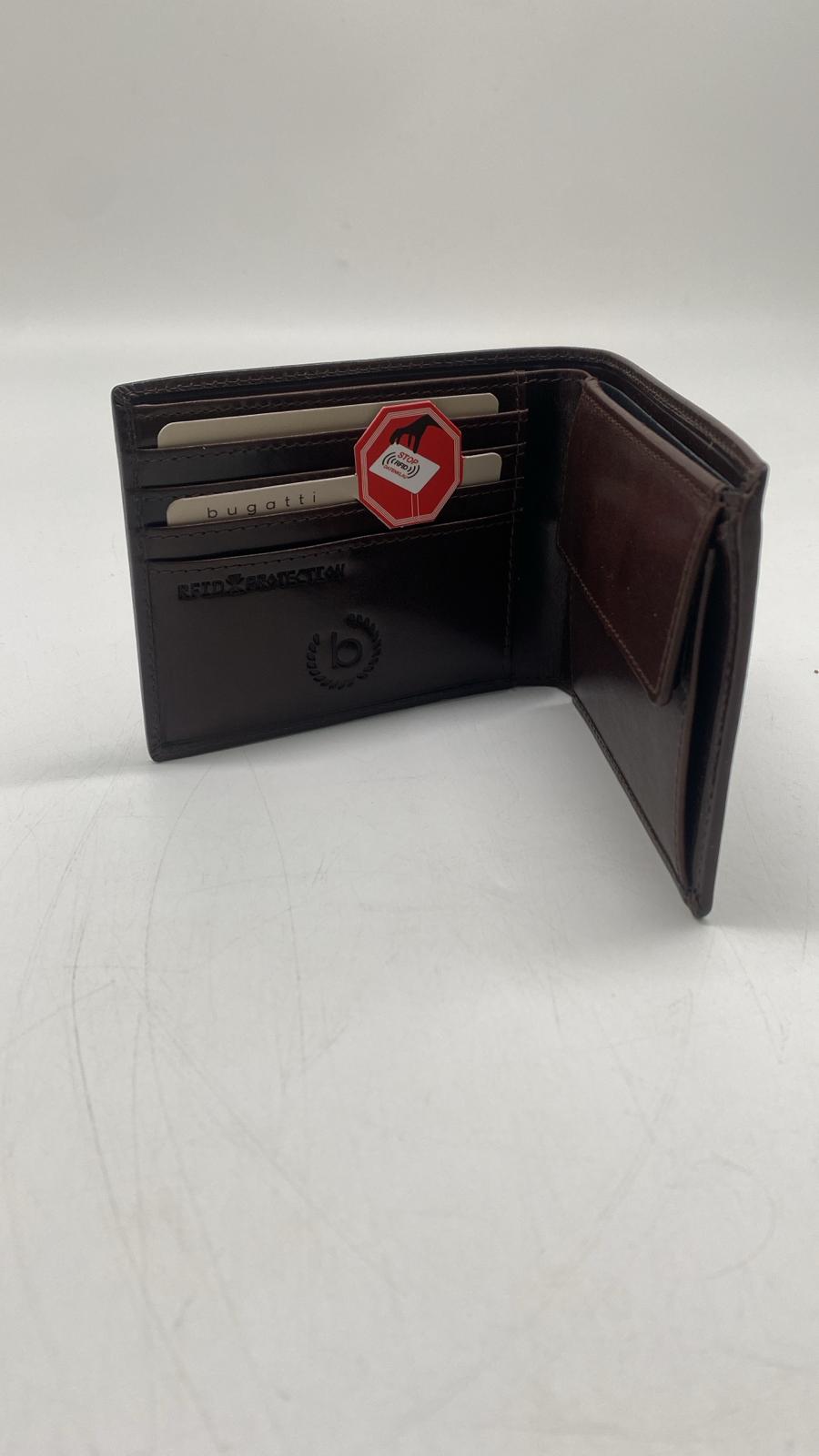 👛 bugatti Romano Geldbörse – Rindleder - B-Ware