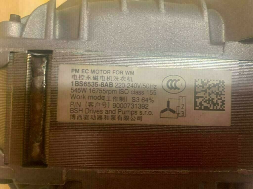 Gebraucht Siemens Bosch WM14S750 MotorGebraucht Siemens Bosch WM14S750 Motor