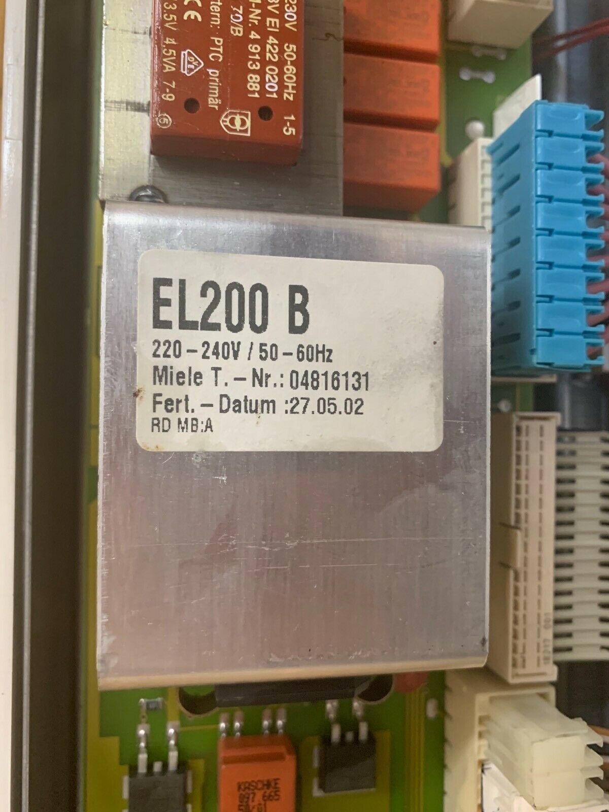 Miele Steuerung Elektronik W878 EL200 B