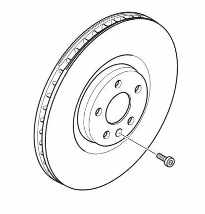 Original Volvo Bremsscheibe Vorderachse Innenbelüftet