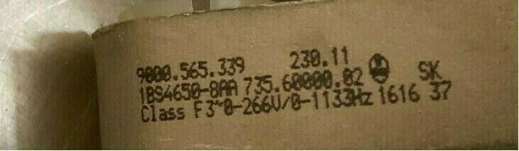 Gebraucht Siemens Bosch 9000565339 WAY32790 Motor 1BS4650-8AA