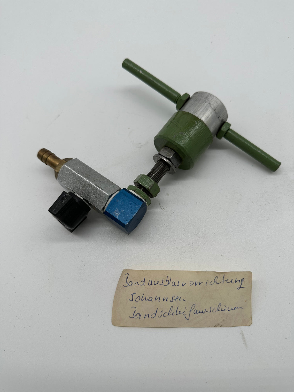Johannsen Bandausblaßvorichtung Bandschleifmaschinen