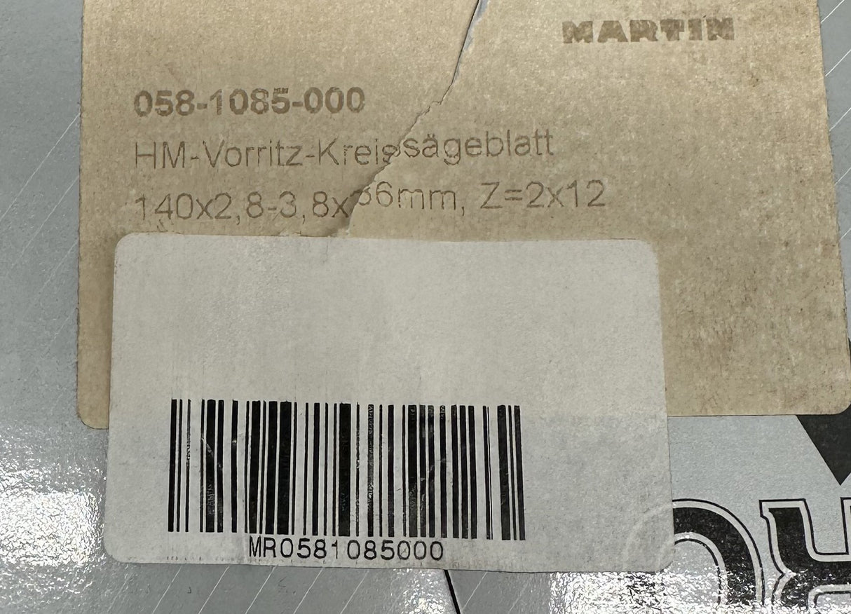 Martin Kanefusa Voritzer 140 x 2,0 699 M940