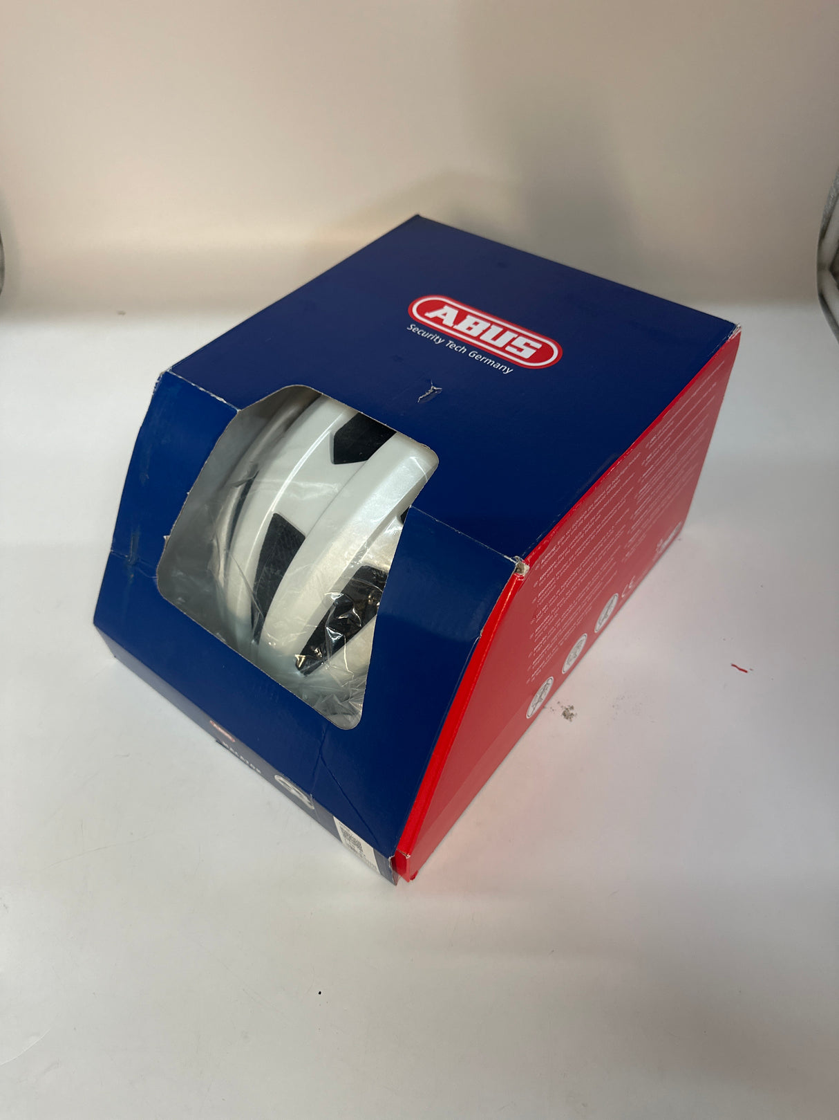 🚴♂️ ABUS Macator pearl white, Größe L (58–62 cm)