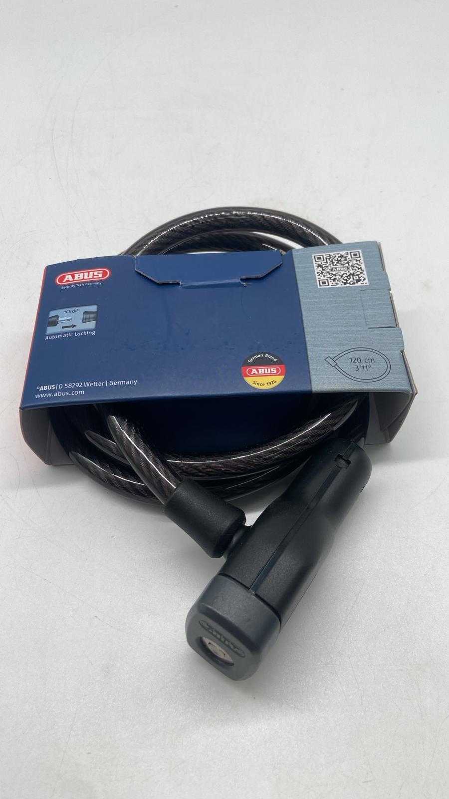 ABUS Racer 6412K – Kabelschloss | 120 cm | Sicherheitslevel 4