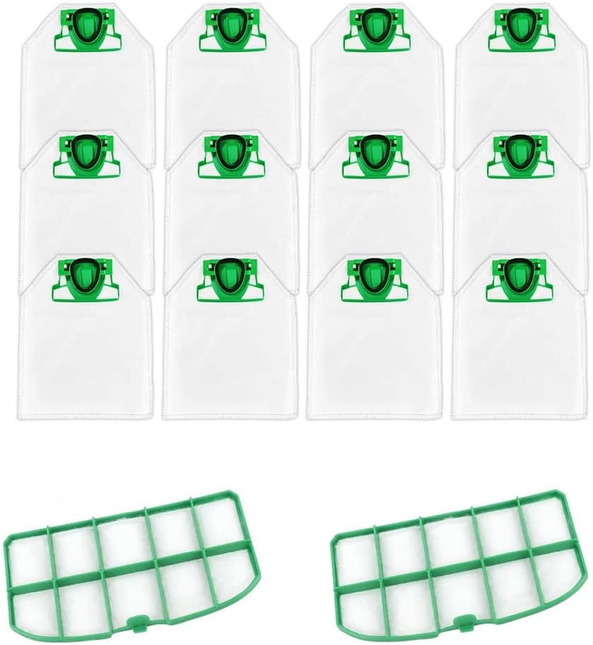 🌟 Staubbeutel 12er Set – Kompatibel für Kobold VK200 FP200 Staubsauger