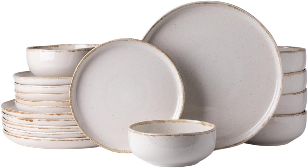 🔸 Zoha Sara 12-tlg. Geschirrset Beige