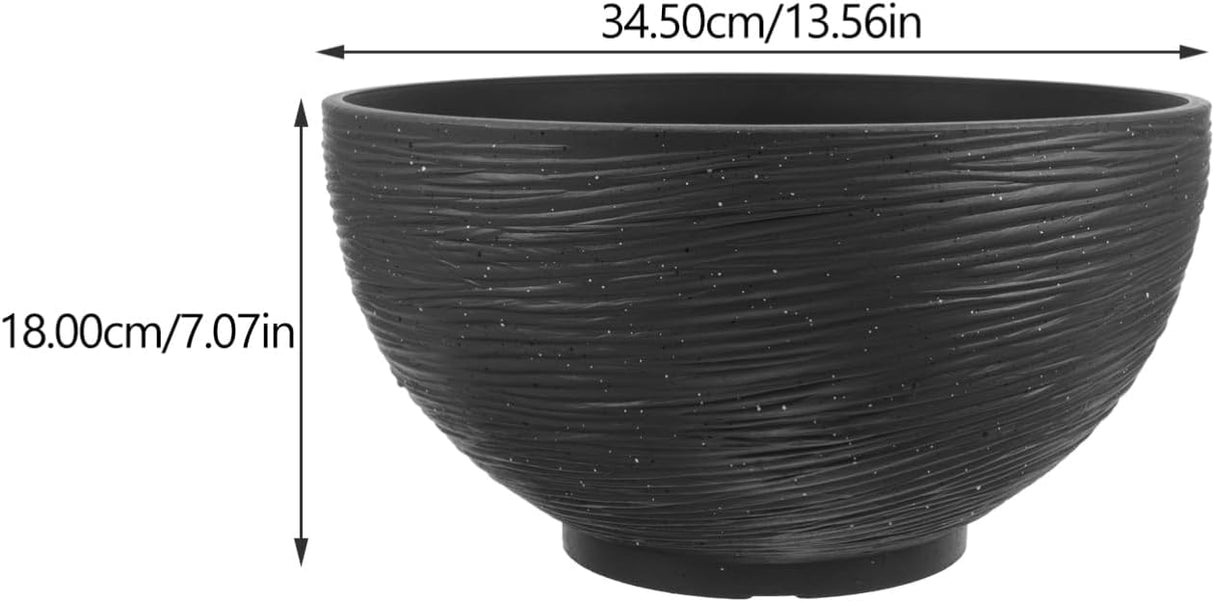 💧 Toddmomy Hydroponische Pflanzschale Schwarz