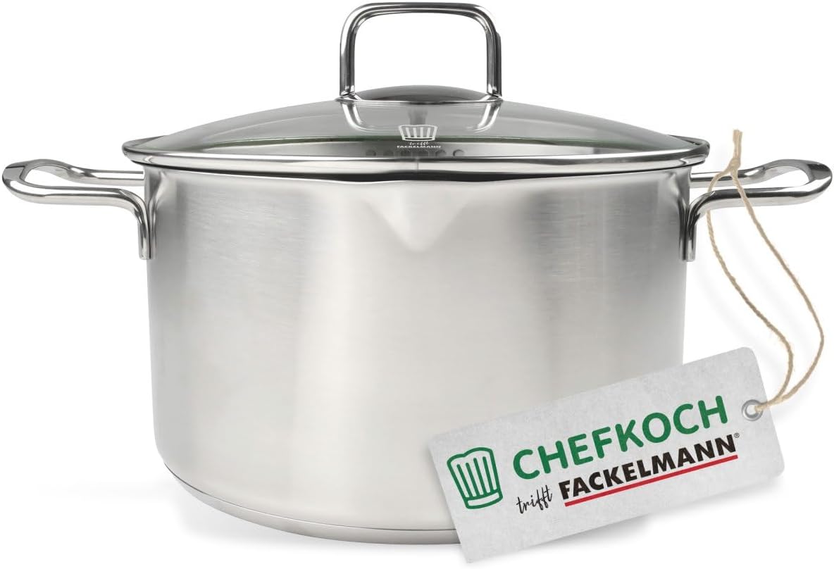 🧑🍳 FACKELMANN Chefkoch Topf 24 cm – B-Ware!