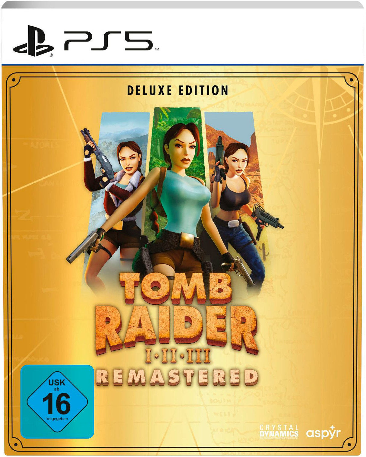 🎮 Tomb Raider I-III Remastered Deluxe Edition PS5