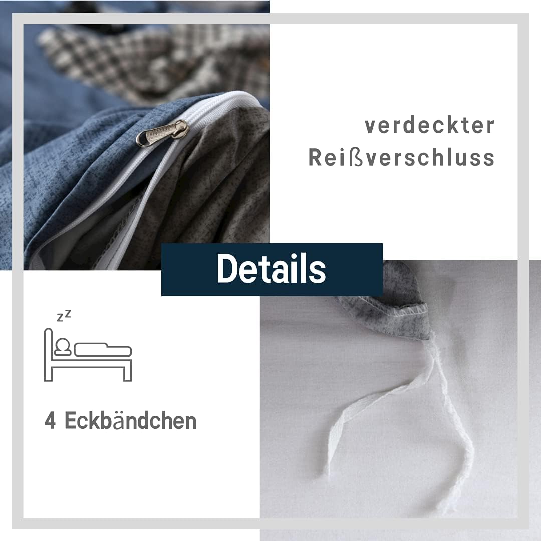 🛏️ Boqingzhu Wendebettwäsche 200×240 cm