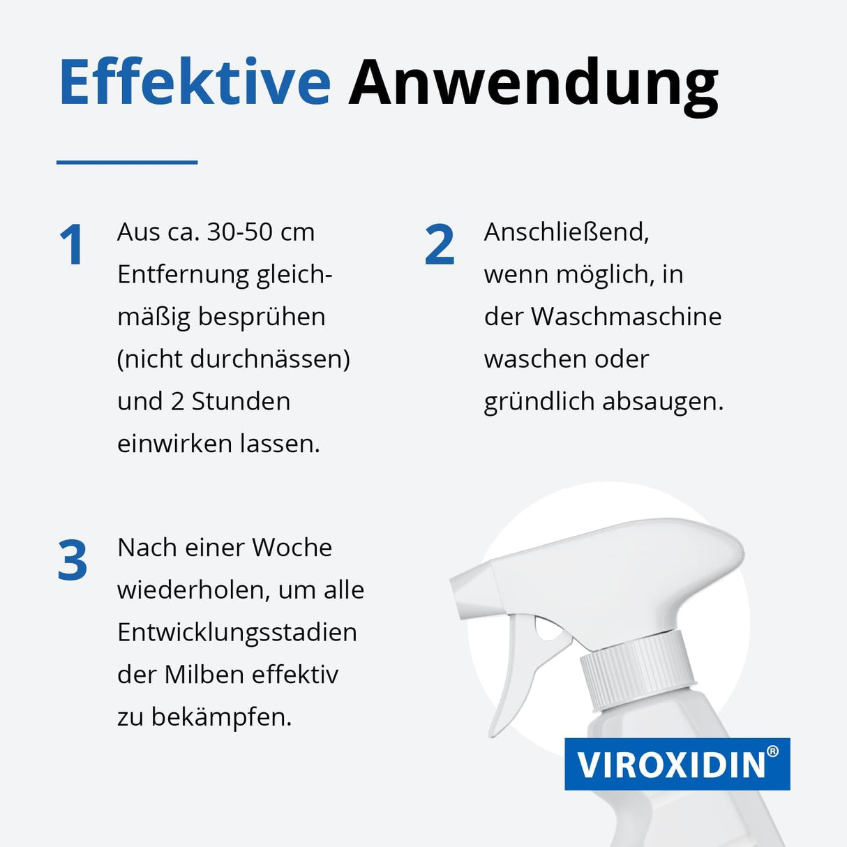 🛏️ Viroxidin Milbenspray 500ml