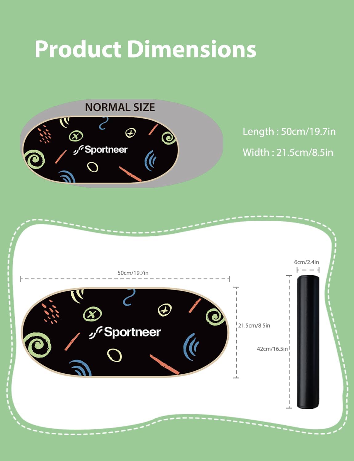 🌀 Sportneer Balance Board Kinder