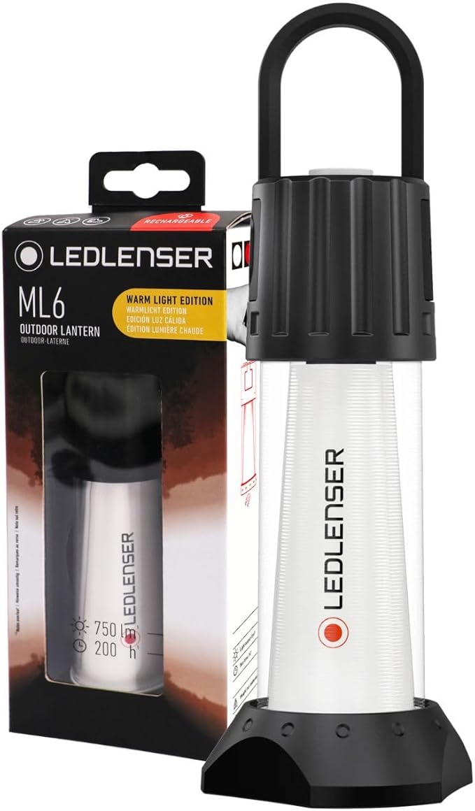 Ledlenser ML6 Warm Light – LED Laterne (Schwarz) - B-Ware