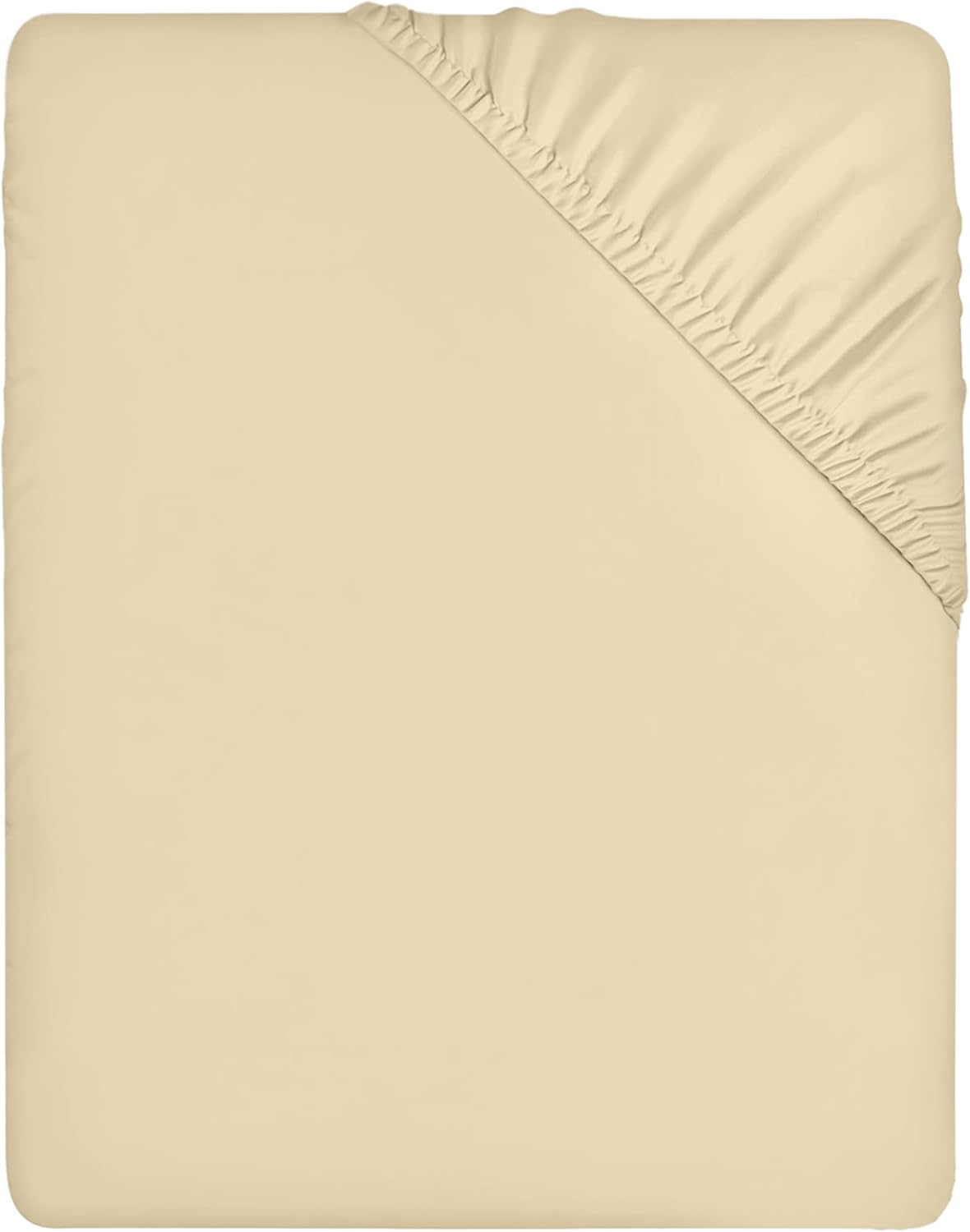 🛏️ Utopia Spannbettlaken 90x200cm Beige