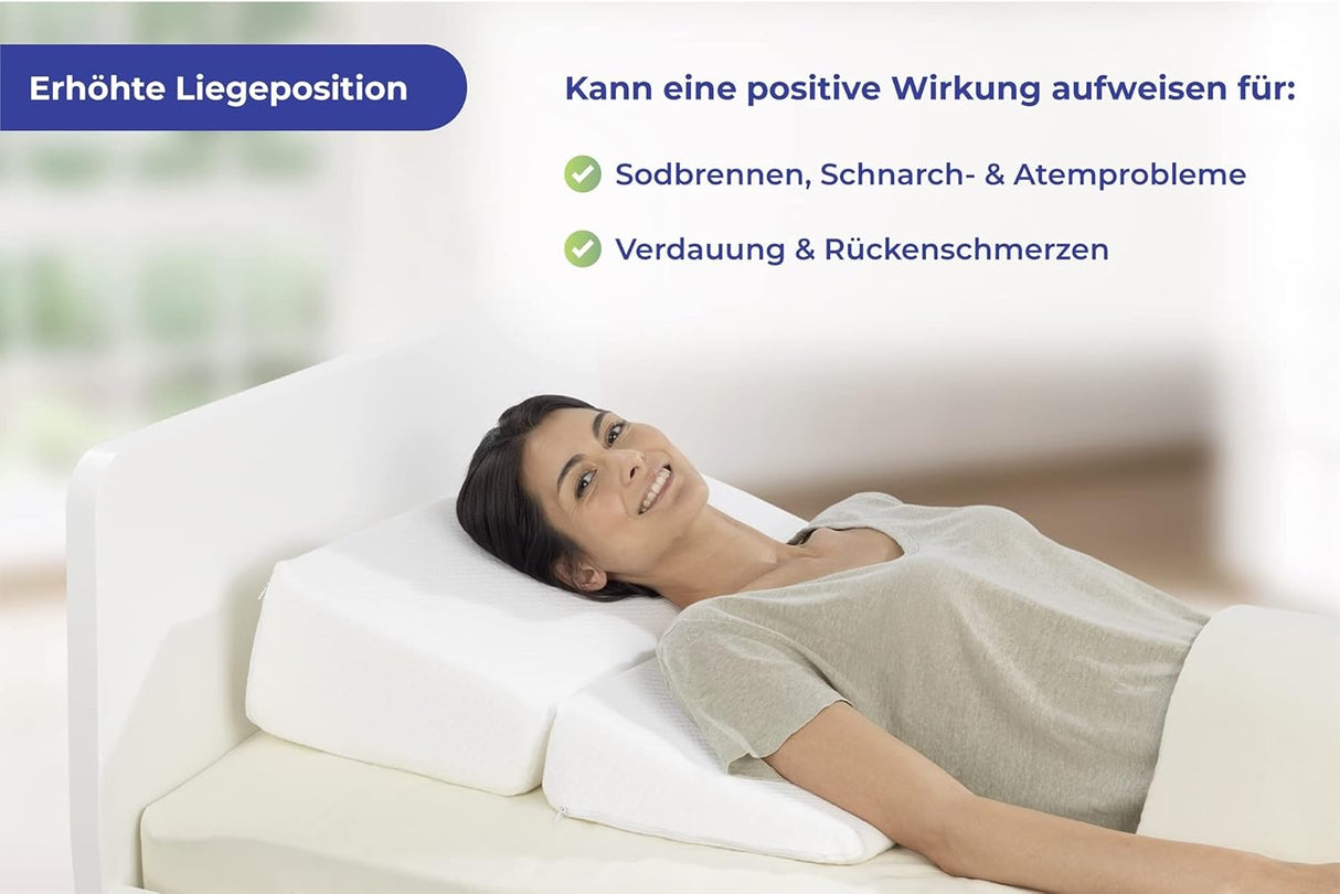 🌟 Maximex Visco-Keilkissen – Vielseitiges Stützkissen