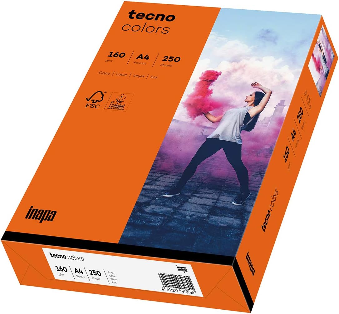 📄 Inapa Tecno Colors Papier A4 160 g/m² – B-Ware!