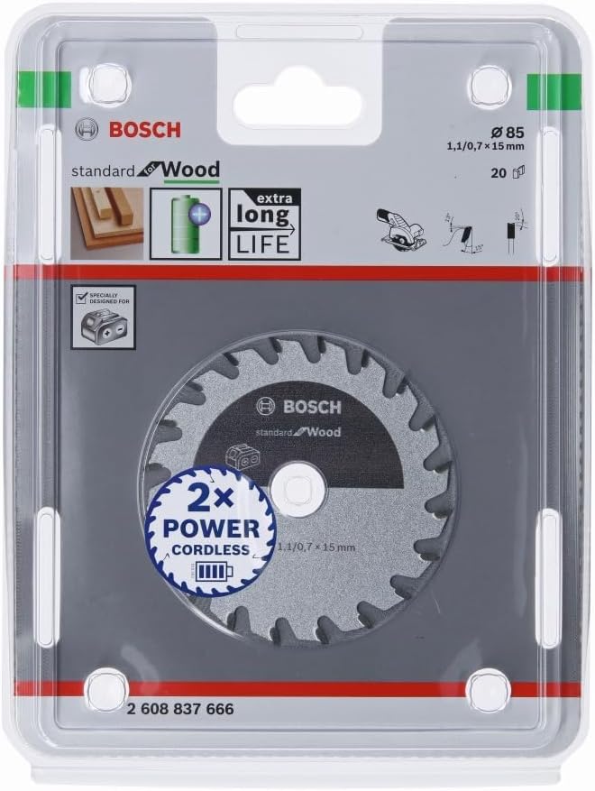 đȘ Bosch PRO Wood KreissĂ€geblatt 85 mm