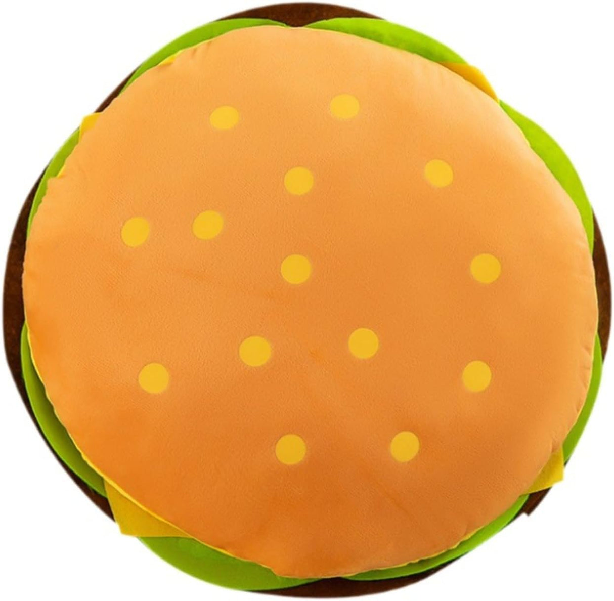 🌟 Champracer Burger Plüschkissen – 60 cm (B-Ware)